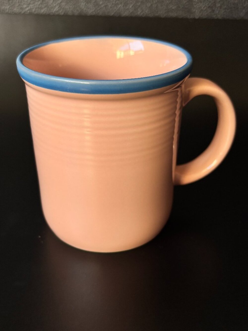 Vintage RIO Japan Mug - Pink & Blue